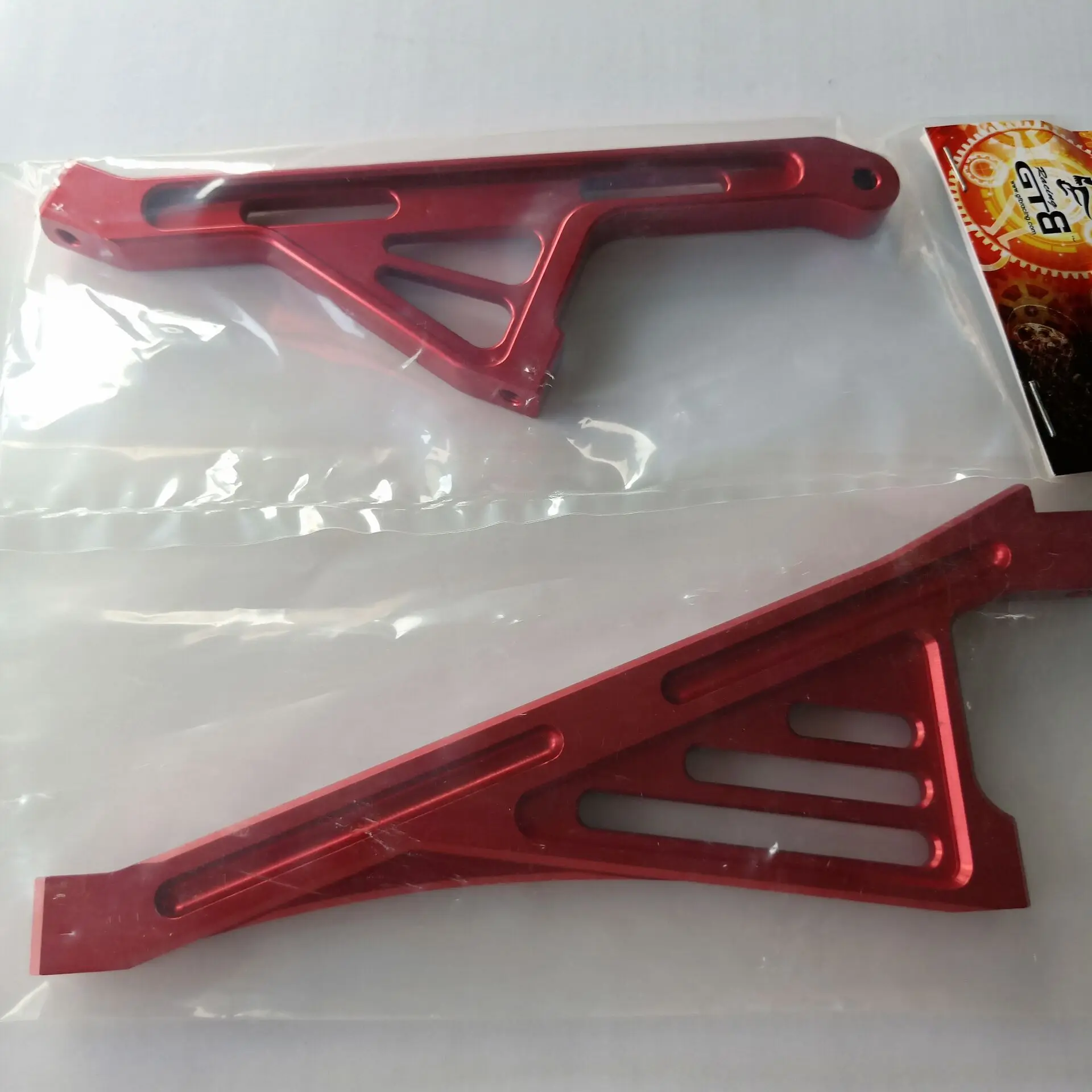 

GTB CNC alloy front + rear chassis bracket support brace for Losi 5ive-t LT