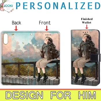 

Create Your Own Custom Phone Customized Case for HUAWEI nova 5Z Wallet Leather DIY Print Cover For Huawei