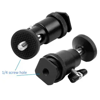 

2019 New 1/4 "Mini Smart Ball Head Bracket/Houder/Mount Bal Camera Cradle Slot Hoofd Statief Voor Met W7Y5