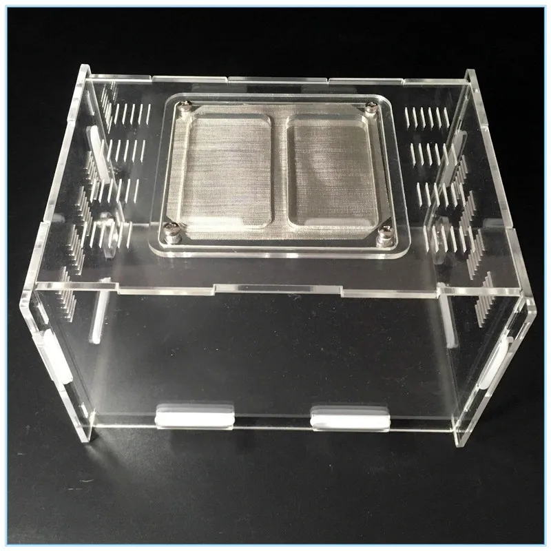 1PCS Acrylic feeding area small pet box special for expansion of various ant nests | Дом и сад