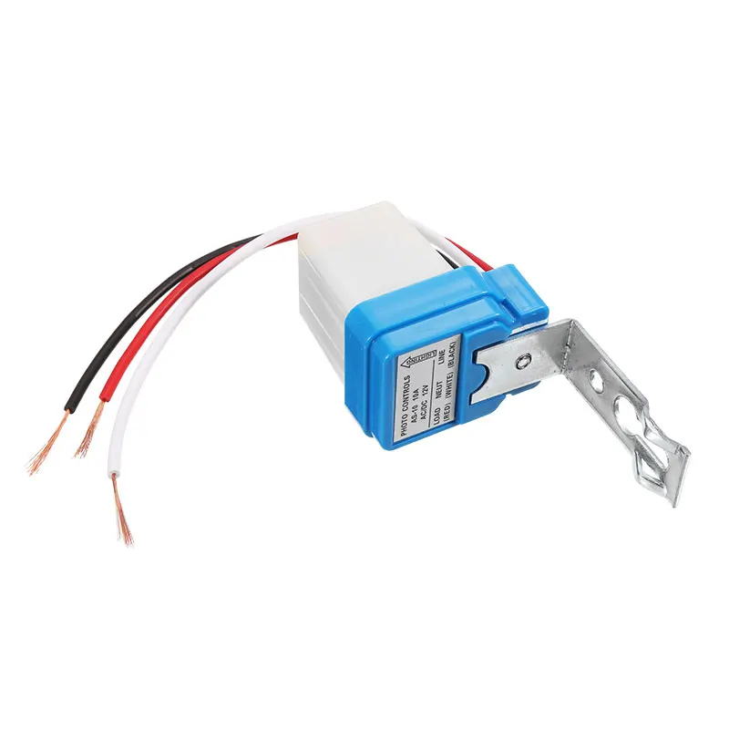 DC AC 12V 10A автоматический выключатель фотоэлемент переключатель уличного света