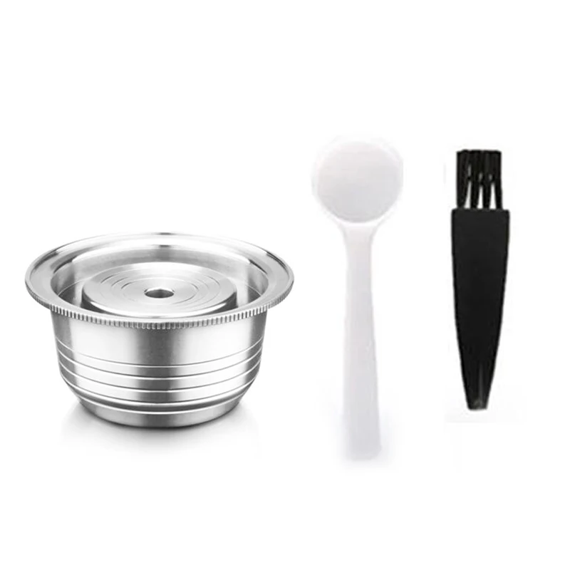 

New Stainless Steel Refillable Coffee Pods Capsules 230ml For Nespresso Vertuo Tool Part Kits Accessories