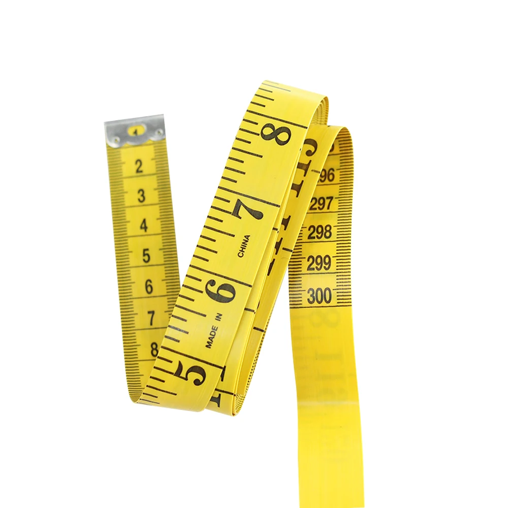 Yellow Soft Tape Measure, Measuring Tape Sewing, Seamstress, Tailor Cloth  Flexible Ruler Tape, 120 Inch, 300 Cm 