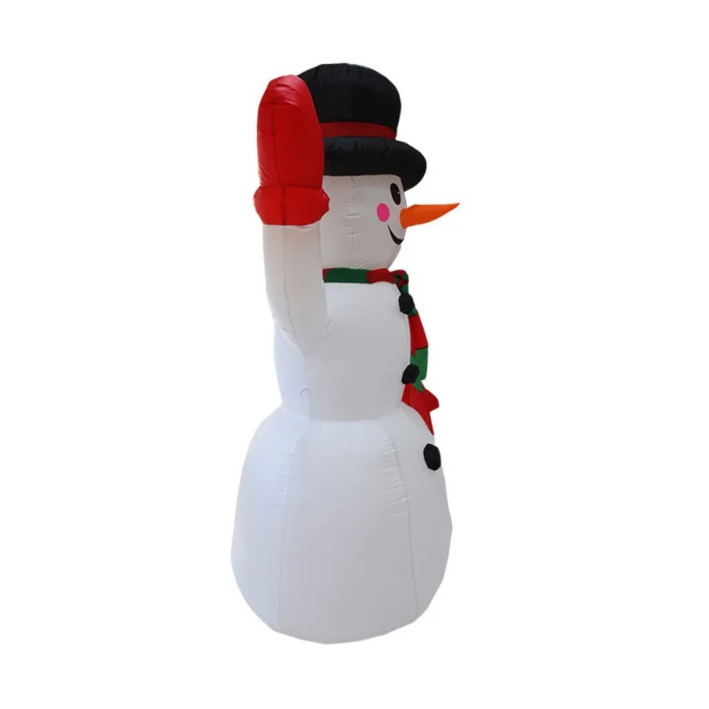 Снеговик Рождественский надувной фонарь для наружных вечерние украшения дома Рождественские воздуходувки вечерние принадлежности для