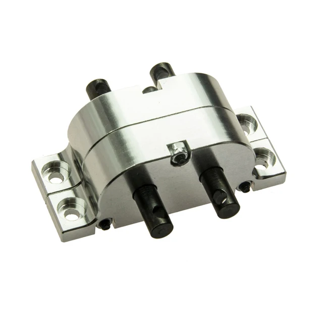 AXSPEED RC Car Gearbox Transfer Case with Fixed Mount for 1:10 Axial SCX10 D90 1:14 Tamiya RC Crawler Truck Upgrade Parts