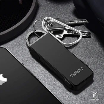 

Unique Keychain 3 In 1 with Type C Adapter Charger Cable for iPhone XS X 8 7 Plus Charging Cable for Huawei P20 pro mate 20 20X