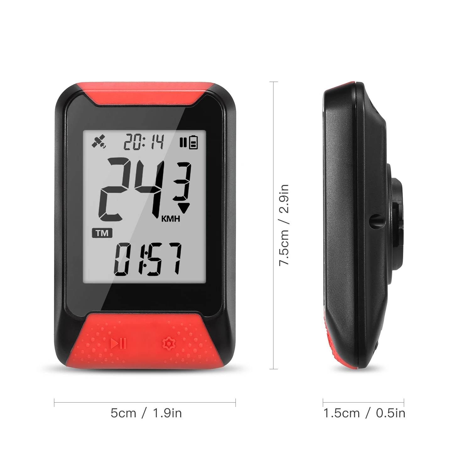 

Hot New IPX7 Accurate Bike Computer Odometer Smart GPS Cycling Computer Bike Wireless Digital Speedometer Auto Backlight