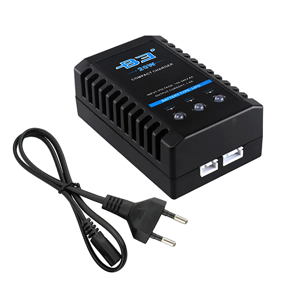 IMax RC B3 Pro Compact 2S 3S Lipo Battery Charger 20W 110-240V AC для радиоуправляемого вертолета | Игрушки и
