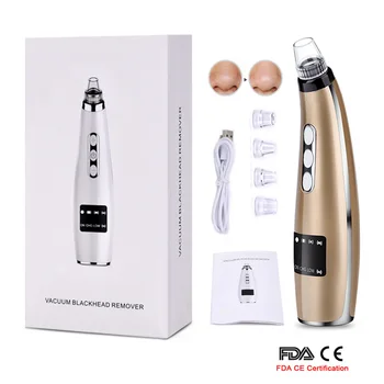 

Blackhead Remover Face Clean Pore Vacuum Acne Pimple Removal Vacuum Suck Out Blackhead Beauty Machine