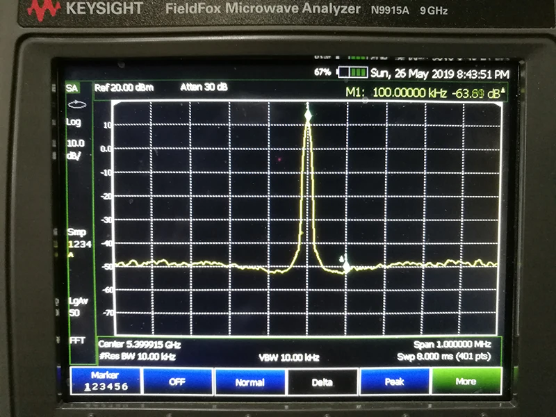 LMX2582 Частотный Синтезатор Модуль PLL фазовый блокированный контур 20 м-5,4 г Высокочастотный источник СВЧ сигнала источник развертки