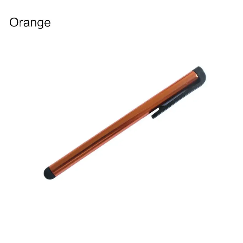 Зажим дизайн Универсальная Мягкая головка для телефона планшета прочный Стилус емкостный карандаш ручка для сенсорного экрана