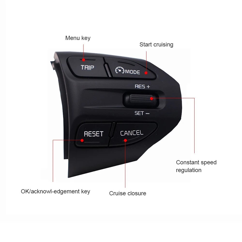 Кнопка рулевого колеса для KIA K2 RIO 2017 2018 2019 X LINE кнопки Bluetooth телефон круиз контроль