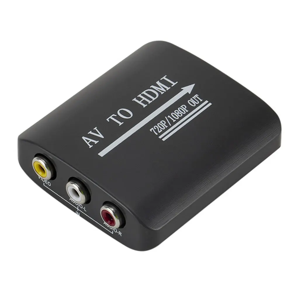 Мини AV в HDMI видео конвертер коробка AV в HDMI адаптер для HD tv PS3 PS4 PC DVD Xbox проектор
