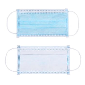 

50pcs Disposable Mask 3Layer Non-woven Fabric Breathable Face Mask Anti Dust Pollution Flexible Earloop Mouth Mask Sanitary Mask