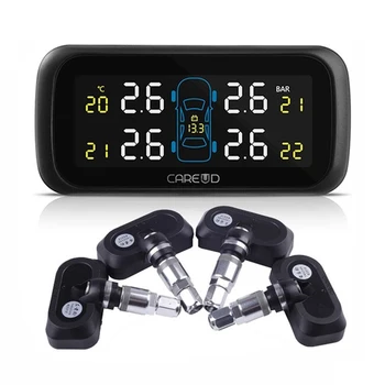 

Auto Car Tire TPMS Diagnostic Tool U903 4 Internal Sensors TPMS Tyre Pressure Monitoring System Tire Pressure Alarm DIY