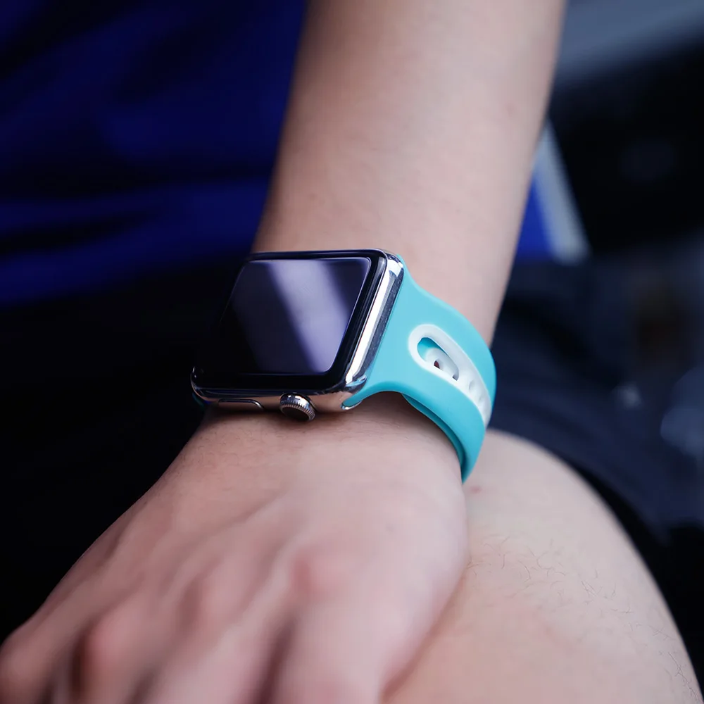 Спортивный ремешок для apple watch pulseira apple watch 4, 3, 5, ремешок 44 мм, 40 мм, iwatch band 42 мм, 38 мм, браслет correa, ремешок для часов
