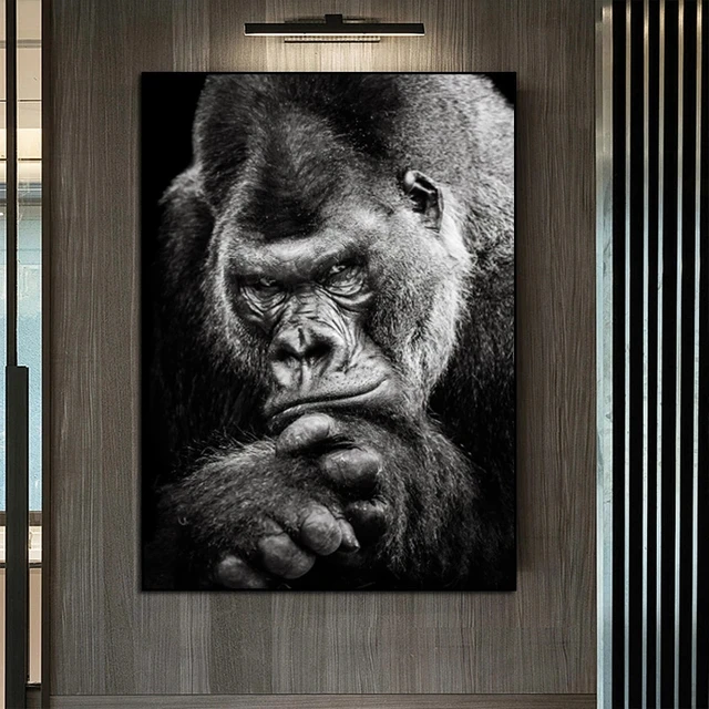 The Great Apes Wall Art Pictures Printed on Canvas 2