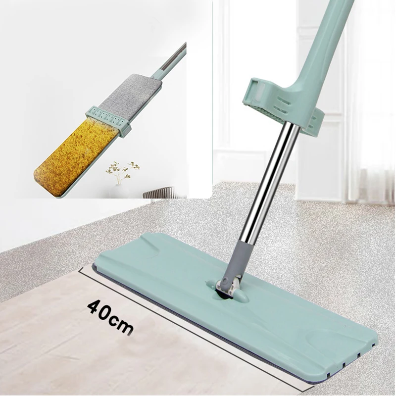 

Rotating Floor Mop With Spin Free Hand Flat Mop Rag For Lazy Limpieza Hogar Microfiber Pad House Cleaning Smart Mop Kitchen