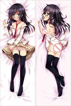 

Anime Watashi ga Motenai no wa Dou Kangaetemo Omaera ga Warui Dakimakura Cover Characters Bolster Case Watamote Tomoko Kuroki