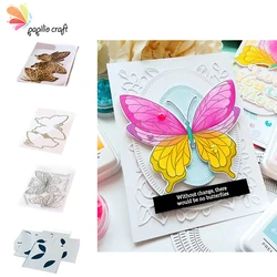 Floral Cutting Die and Stencil Set for Scrapbooking and Card Making (24)