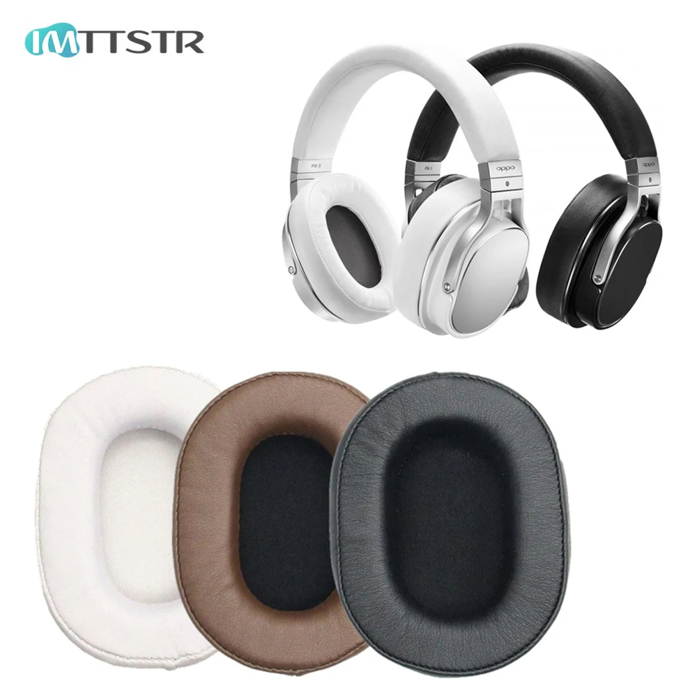 IMTTSTR 1 Pair of Ear Pads earpads earmuff cover Cushion Replacement Cups for Oppo PM 3 PM3 Headset