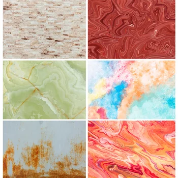 

Vinyl Custom Photography Backdrops Props Colorful Marble Pattern Texture Photo Studio Background 20914DKL-03