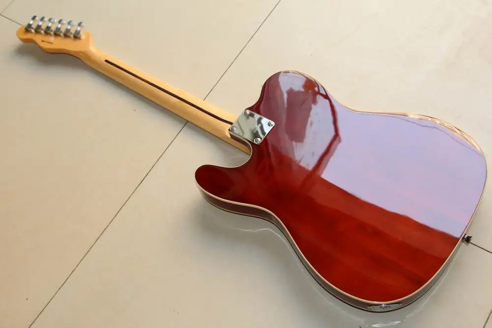 Arrilavl электрогитара тел модель Bird eye клен в Sunburst 121108