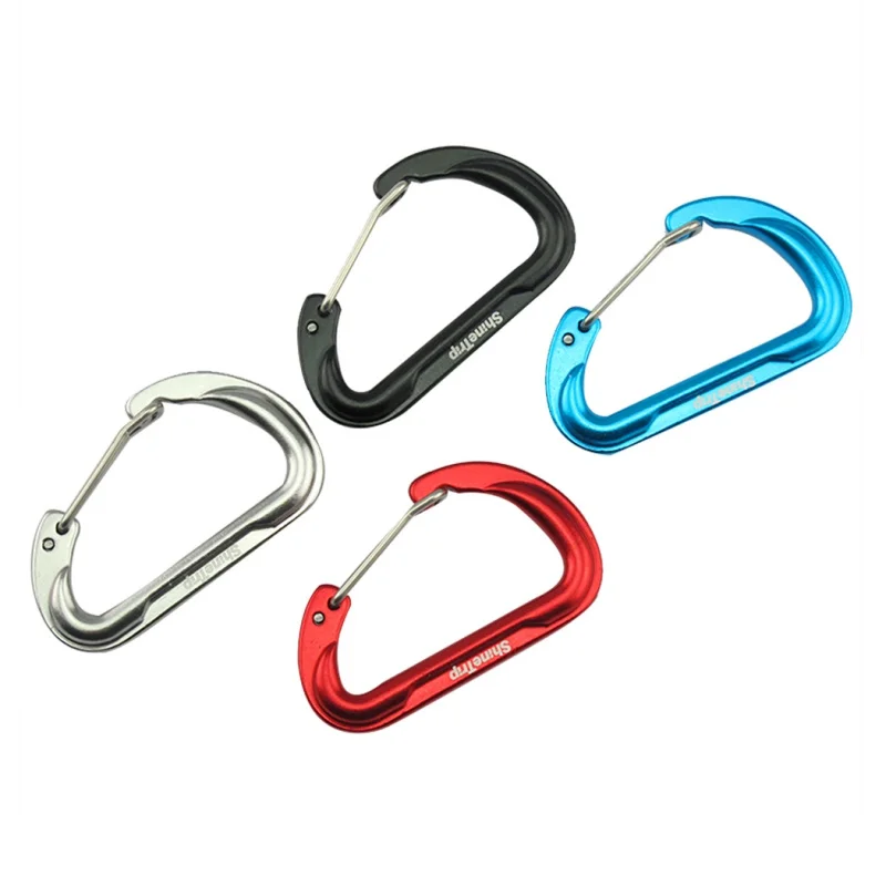 

Carabiner Keychain Outdoor Camping Climbing Snap Clip Lock Buckle Hook Fishing Tool Fishing CC1 Aluminum Alloy EDC Tool