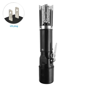 

With Adapter Home Kitchen Travel Portable Electric Fish Scaler Remover Stainless Steel Waterproof Cleaning Tools Easy Clean