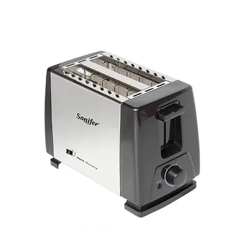 

2 Slices Stainless steel toaster Automatic Fast heating bread toaster Household Breakfast maker Sonifer