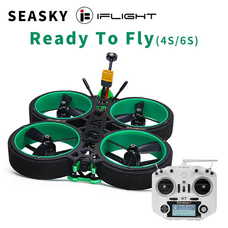 Морской гоночный Дрон iFlight Green Hornet FPV 3 дюйма RTF Frsky доступа X7 sucex E F4 35A ESC 500mW VTX XING 1408