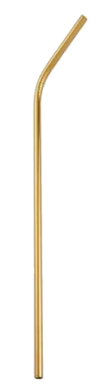 gold bent 250 шт. Нержавеющая сталь питьевые соломки, прямые и изогнутые многоразовый фильтр чайные, кофейные инструменты вечерние Барные аксессуары - Цвет: gold bent