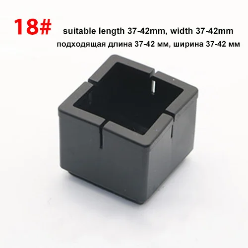 16Pcs Silicone Table Chair Leg Mat Non-slip Table Chair Leg Caps Foot Protection Bottom Cover Pads Wood Floor Protectors Type 18
