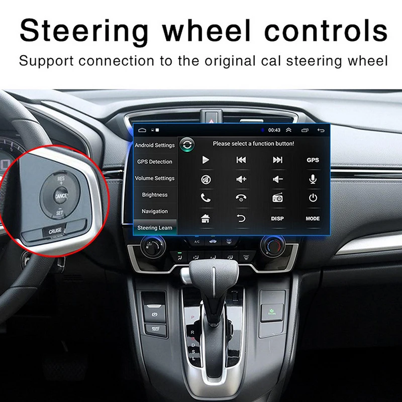 Wifi 1 + 16G/2 32G 2din Android 9 автомобильный мультимедийный плеер для Toyota VIOS 2008 2011 Навигация