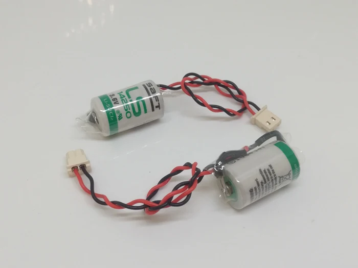 20 шт./лот новые оригинальные SAFT LS14250 14250 1/2AA LiSOCL2 3 6 V 1250mAh plc батарейки с вилкой LS