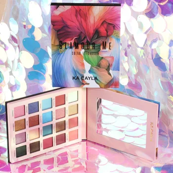 

Matte Nude Eye Shadow Palette 20 Color Eyeshadow Shimmer Matte Glitter Powder Waterproof Paleta De Sombra Makeup Pallete TSML2