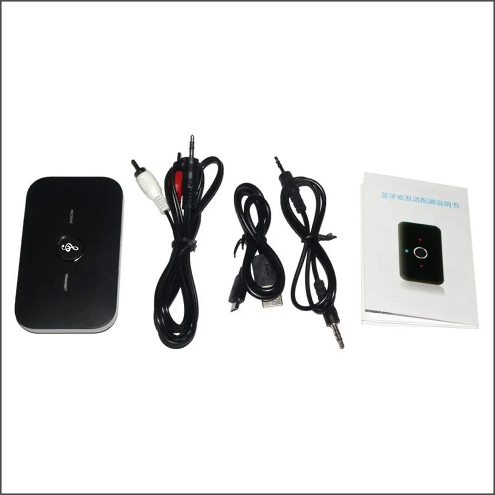 HIFI 2 в 1 Bluetooth аудио передатчик приемник беспроводной A2DP Bluetooth аудио адаптер Aux 3,5 мм USB портативный аудио плеер