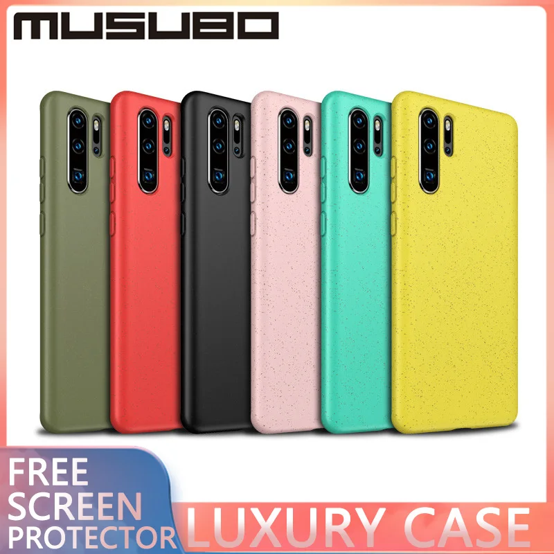Чехол Musubo для Huawei P30 роскошный силиконовый мягкий чехол Lite гелевый ударопрочный