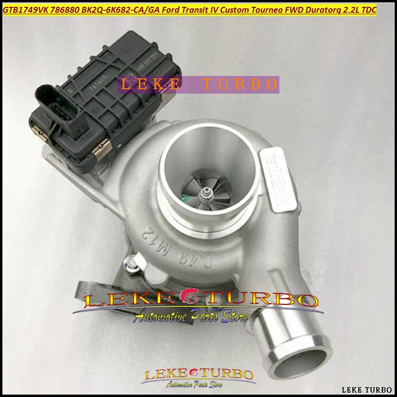 Turbo GTB1749VK 786880 786880-5021S 786880-0006 BK2Q6K682GA BK2Q6K682CA for Ford Transit VI Tourneo 2.2 TDCi 92Kw 114Kw Duratorq EURO 5 2011- (4)