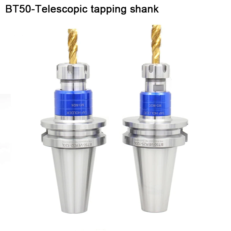 Метчик держатель BT50-VER16 20 25 32 высокой точности микро-выдвижной Метчик держатель BT-VER разветвительное устройство