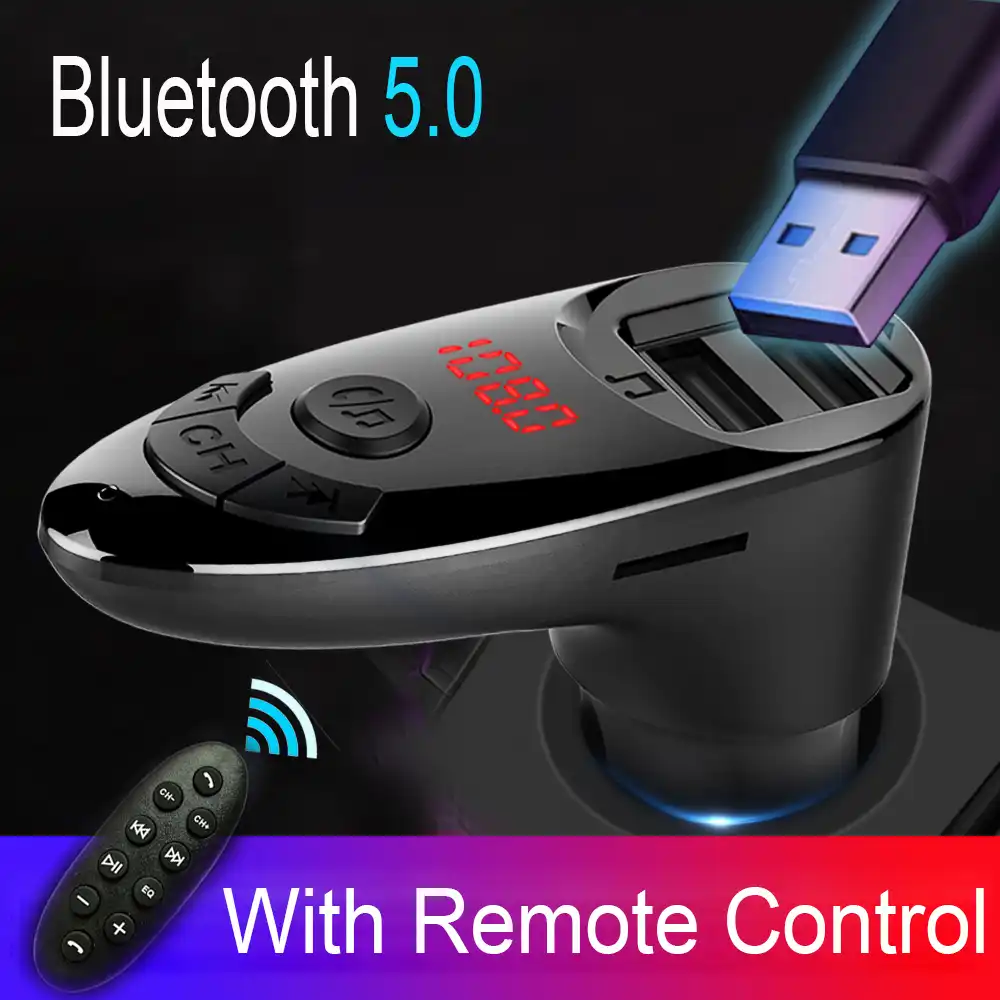 Jinserta 21 Bluetooth 5 0 Fmトランスミッターハンズフリーカーキットmp3変調器車の充電器ダブルusbリモコン Fm トランスミッター Aliexpress Jinserta 21 Bluetooth 5 0 Fmトランスミッターハンズフリーカーキットmp3変調器車の充電器ダブルusbリモコン Fm トランスミッター Aliexpress