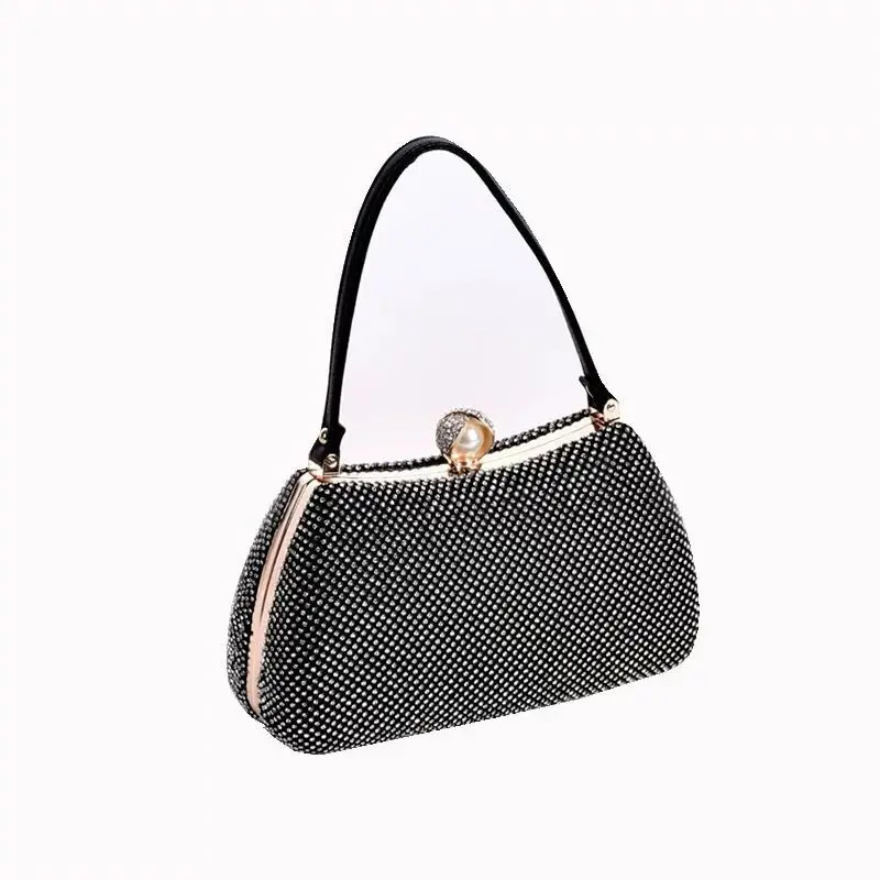 

Top quality Party Club Diamonds Women Handbag with One Shoulder One Strap Totes Elegant Female