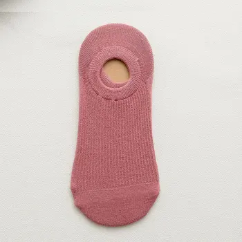 

Summer cotton casual solid color short socks for children 2020 gray