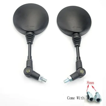 

Bal ONEWELL Motorcycle Rear View Handlebar Mirror 10mm Folding Side Rearview Mirrors motorcycle accessories