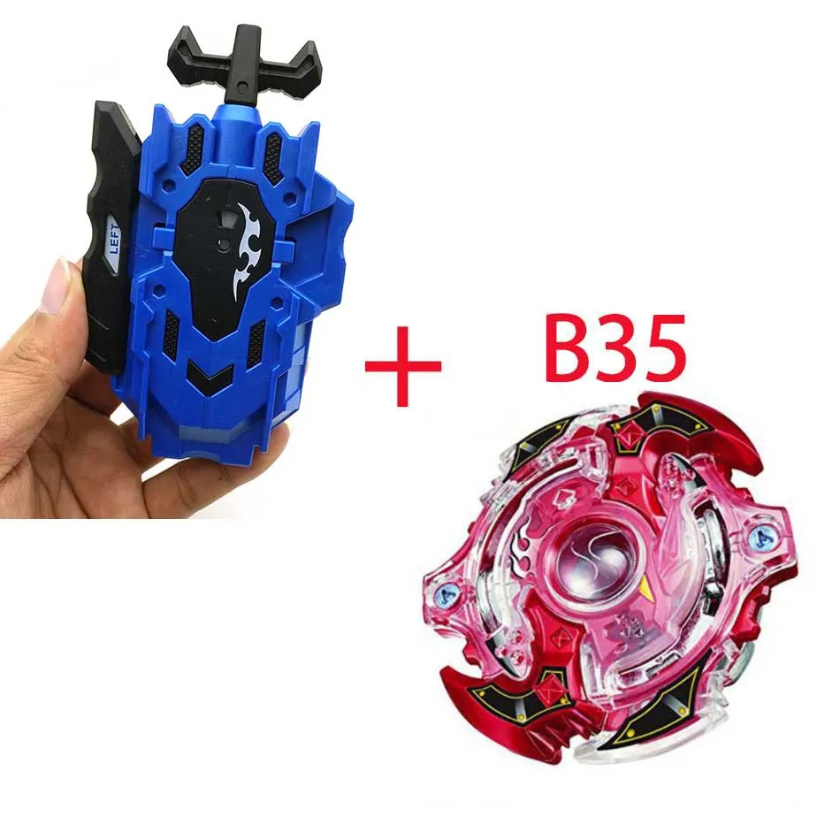 Горячие стили B103 Bayblade Металл Fusion Beyblade Brust Топ Bayblade burst bey blade пусковая установка Bayblade игрушки для детей Подарки - Цвет: B35