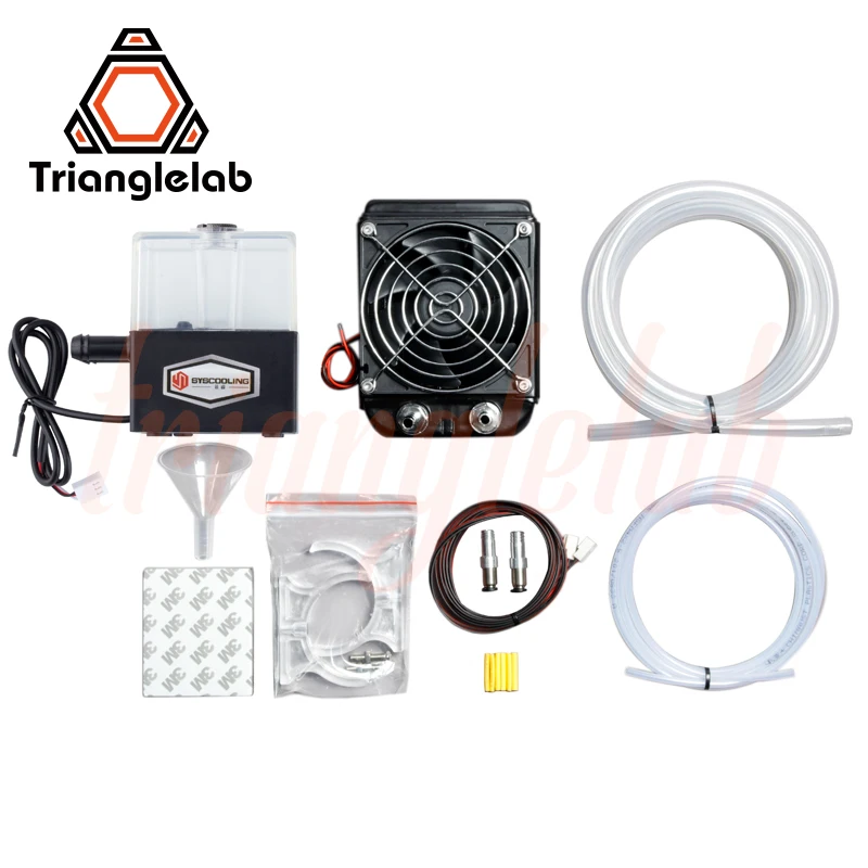 Trianglelab насос системы водяного охлаждения комплект большой поток для DIY 3D принтера Titan AQUA высокотемпературная печать Titan экструдер AQUA