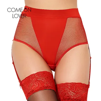 

Comeonlover Porte Jaretelles Femme Wide Suspender Belt Solid Dual Layer Garter Belts Hot Sale Lingeries Underwear P5090