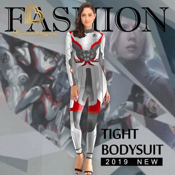 

Avengers Quantum Warfare Cosplay Costumes for Girl 3D Print Technology Costume Jumpsuit Spider Woman Suit Adults Plus Size Bodys