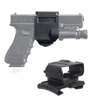 

MAGORUI Tactical 360 Rotating Glock Clip Right Hand MOLLE Holster for Glock 17 19 22 23