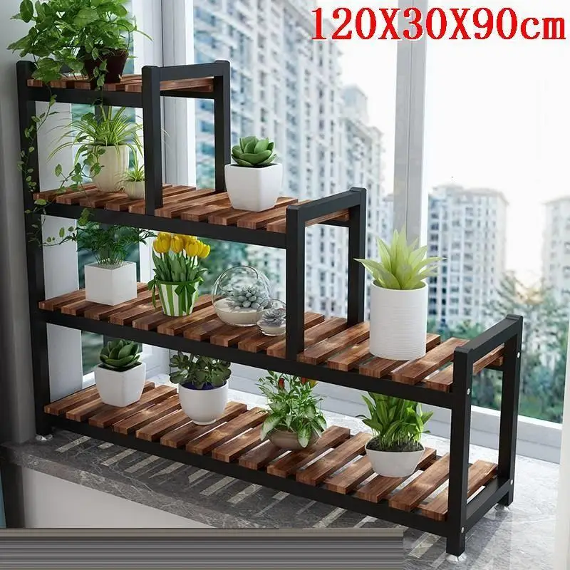 Soporte интерьер Repisa для Etagere Plante Estante Para Plantas Dekoration балкон цветок стойки Stojak Na Kwiaty завод полка - Цвет: Version E